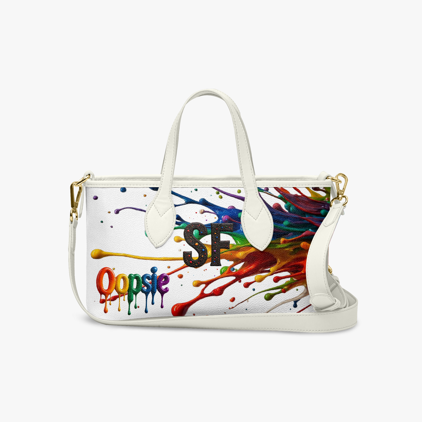 Shoe Freak Spilled Paint Tote bag