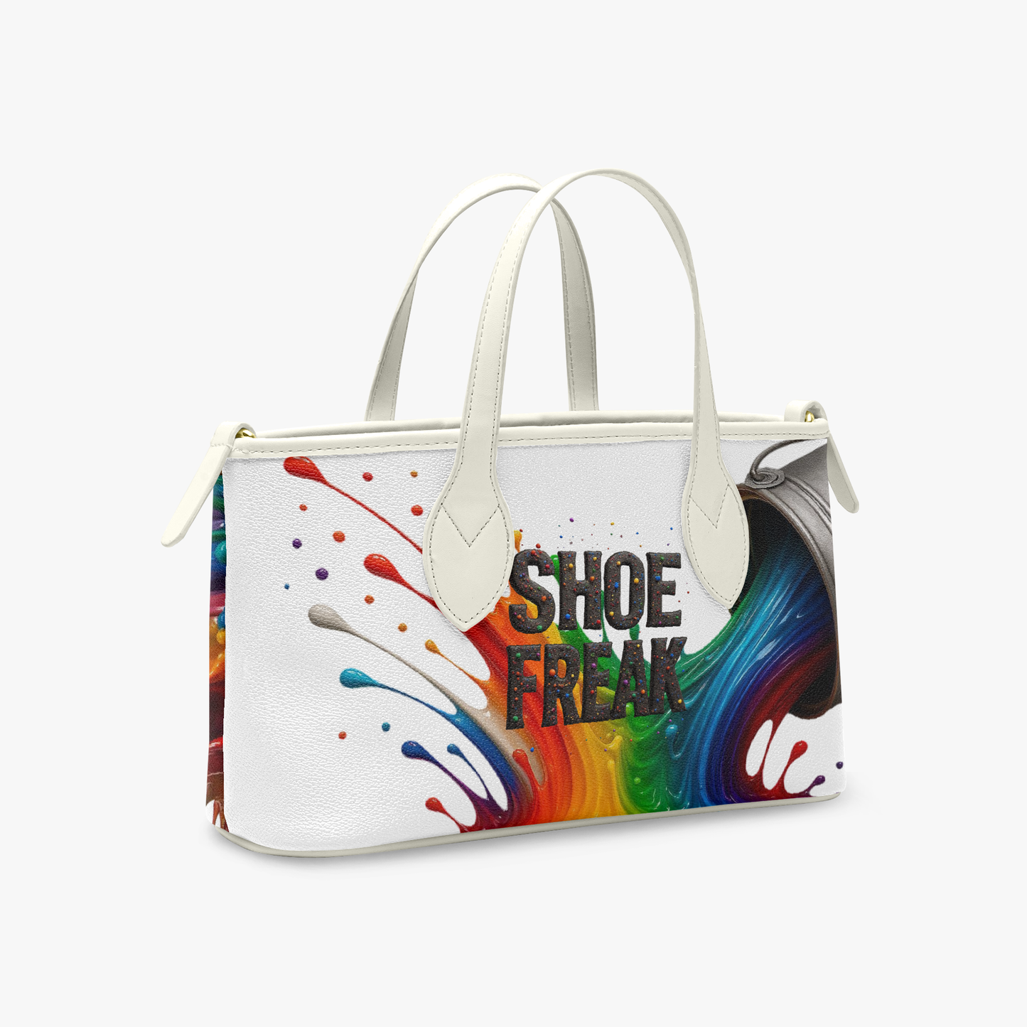 Shoe Freak Spilled Paint Tote bag