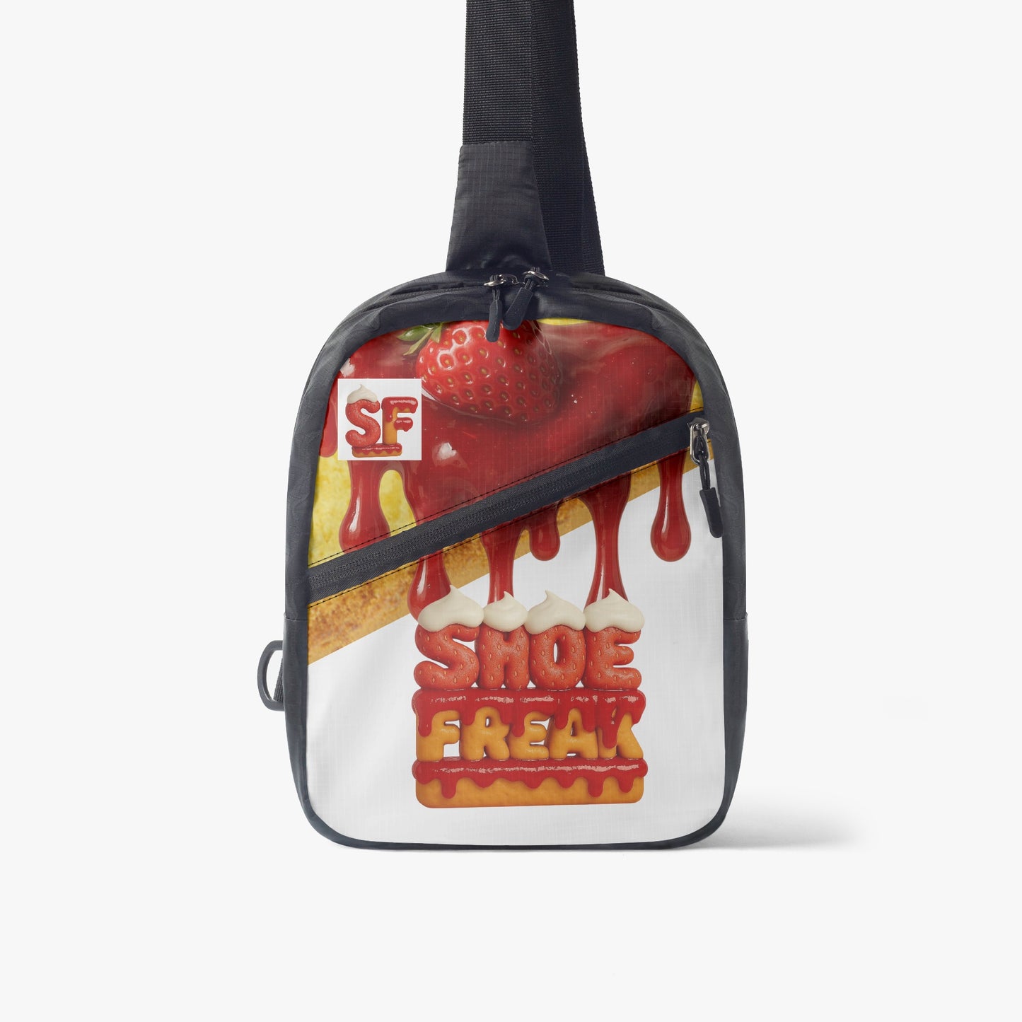 Strawberry Pound Cake Sling Shoulder Bag
