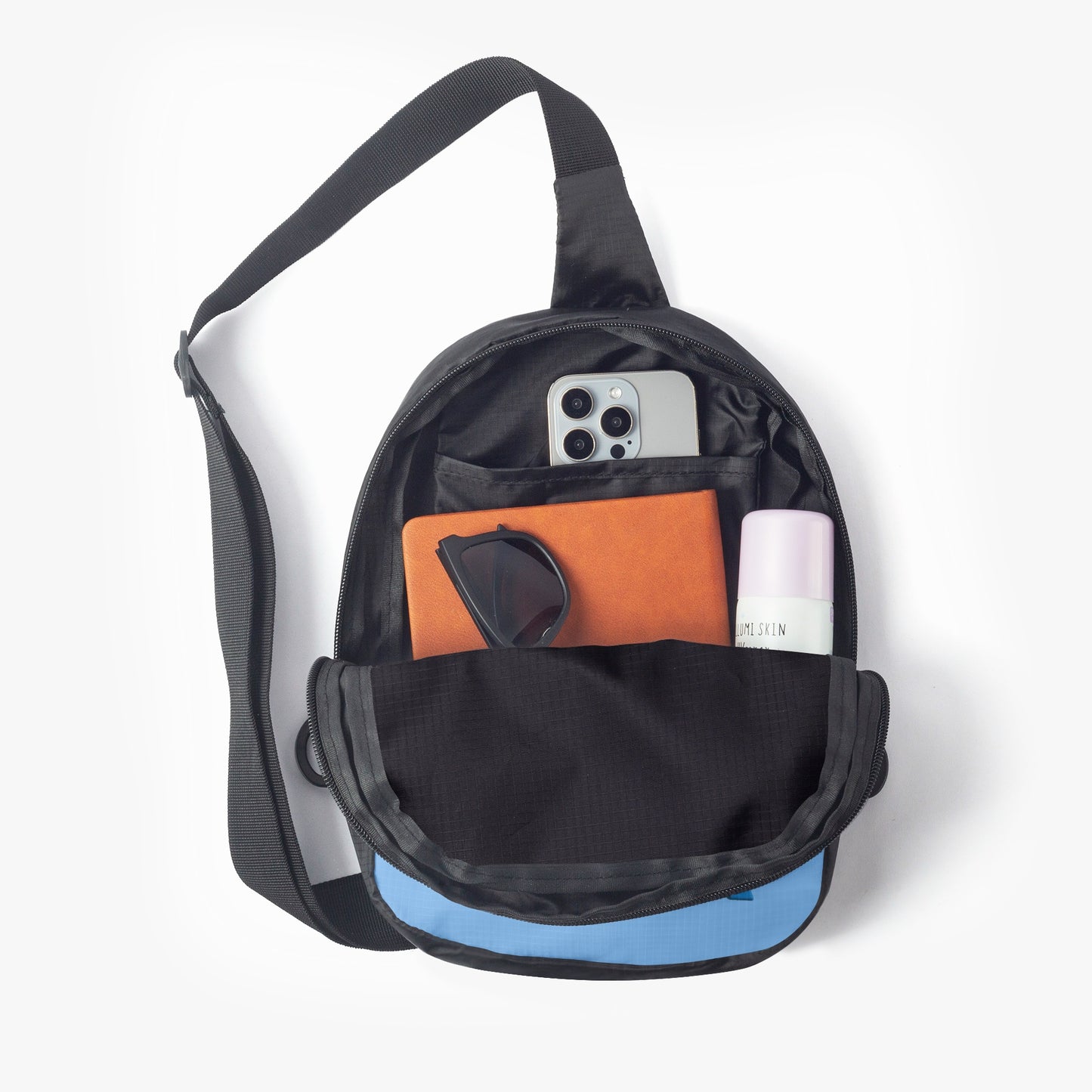 Water Blues Sling Shoulder Bag