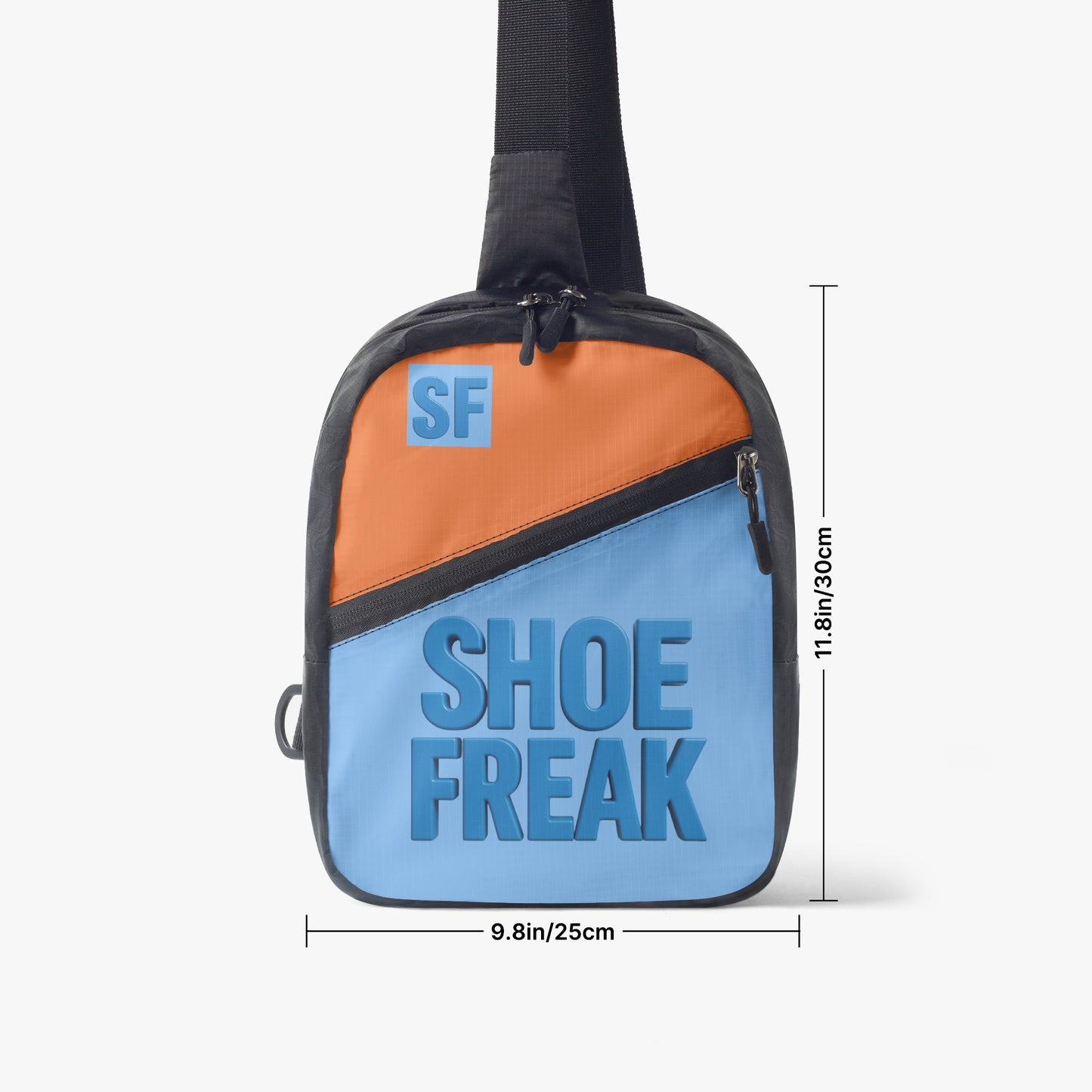 Orange Blues Sling Shoulder Bag